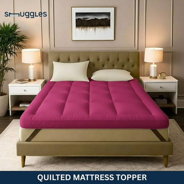 Mattress Topper Cloud Comfort - Maroon